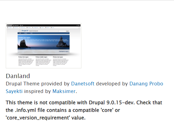 Not Compatible With Drupal 9 [#3412018] | Drupal.org